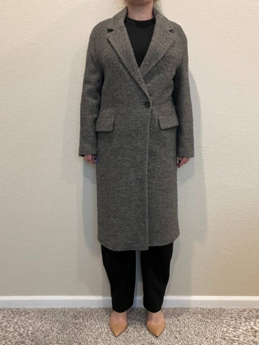 Zara Jacket Gray-Green Size XS